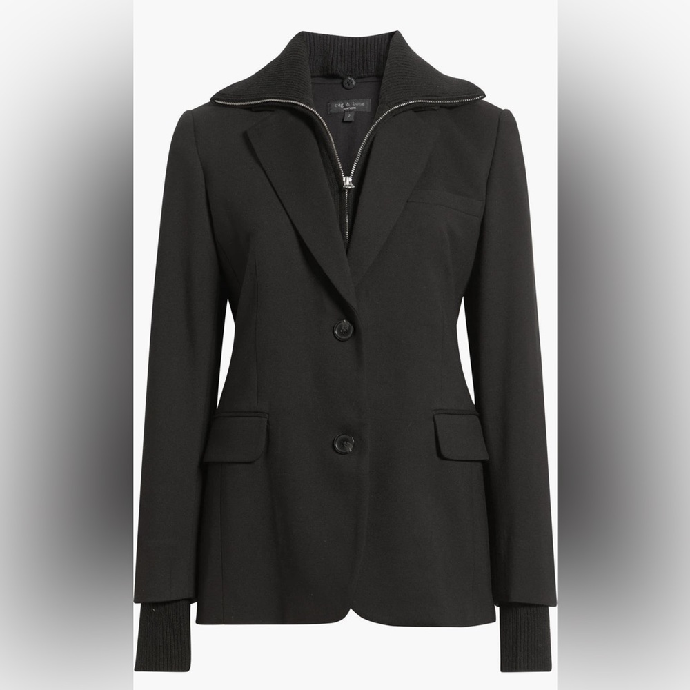 rag & bone Black Blazer